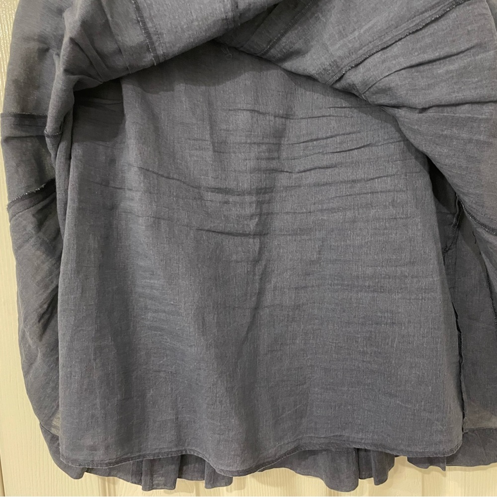 Margaret O’Leary skirt XS Slate Blue - Picture 5 of 7